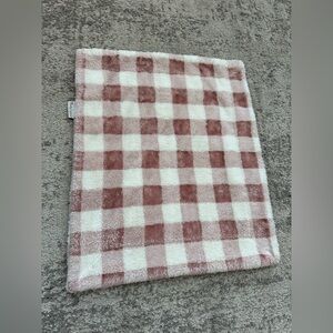 Minky Couture Rose Gold / Blush Baby Blanket – Super Soft Infant Size
